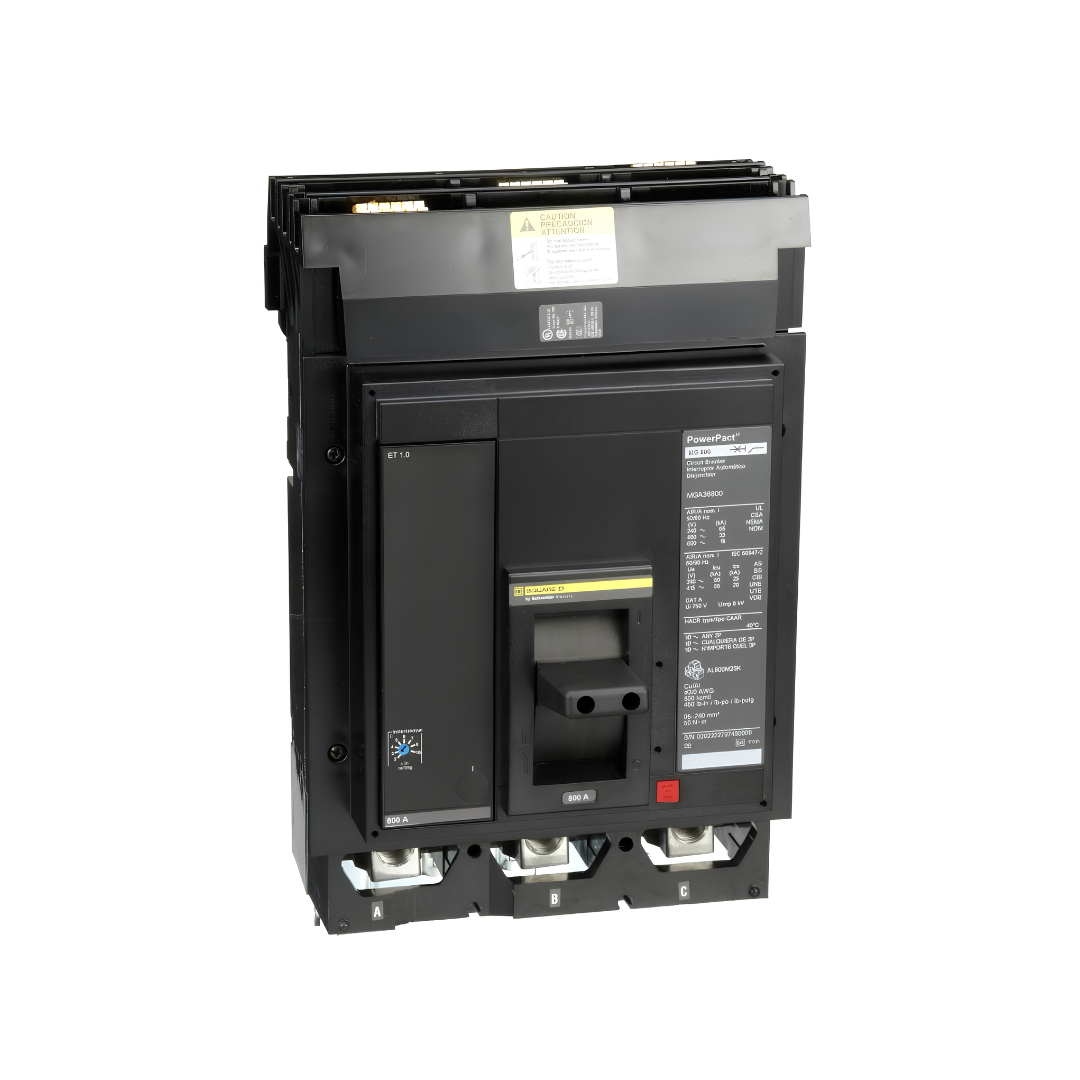 Interruptor termomagnético Industrial para tablero I-Line, 800A, 3P, 35kA a 480/277V